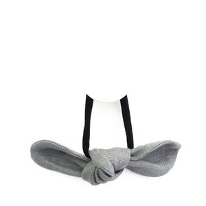 Hair Bow - Gray